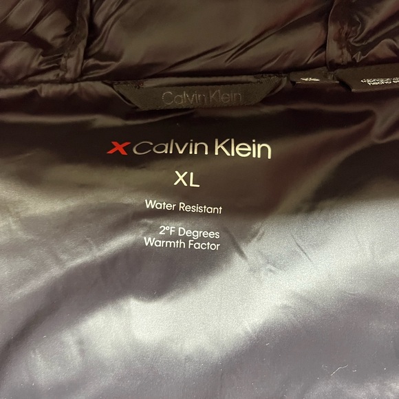 size extra large red puffer coat warm - Picture 2 of 4